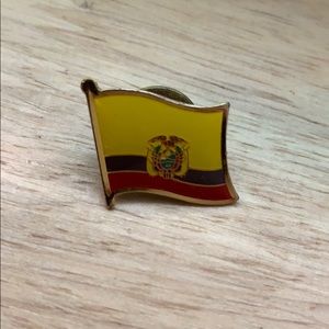 Ecuador Flag Pin 🇪🇨